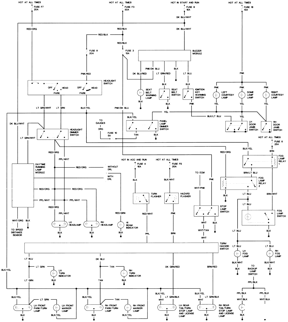1997 jeep tj wiring diagram
