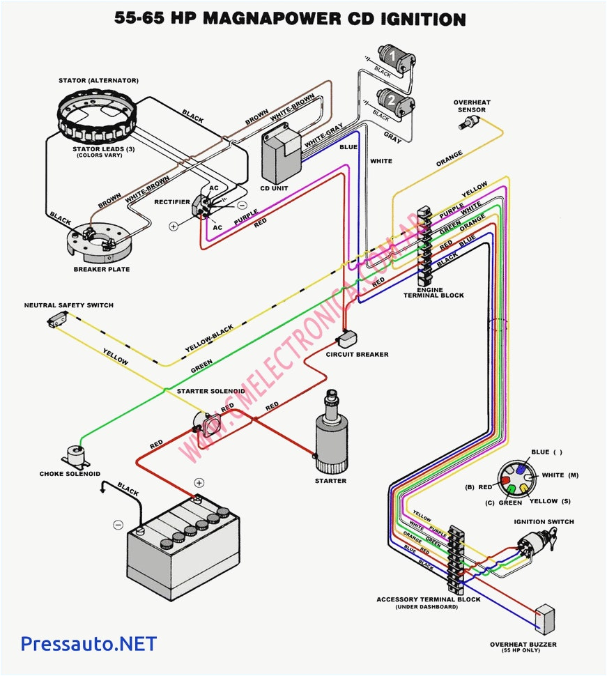 johnson outboard ignition switch wiring diagram