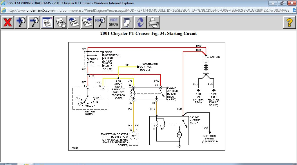 pt cruiser wiring schematic