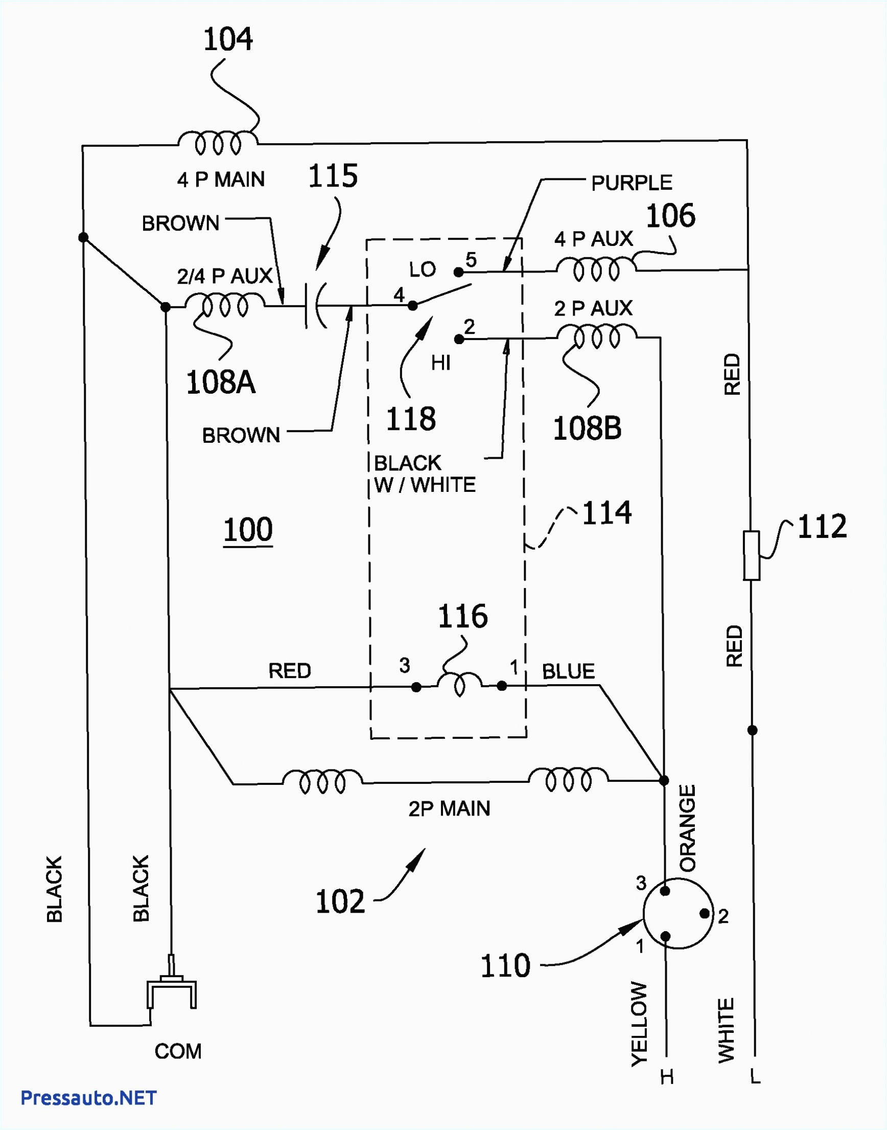 single phase motor wiring diagram with capacitor start