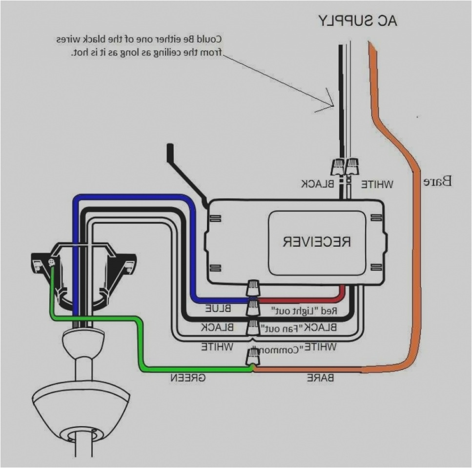 hunter ceiling fan wiring diagram with remote control