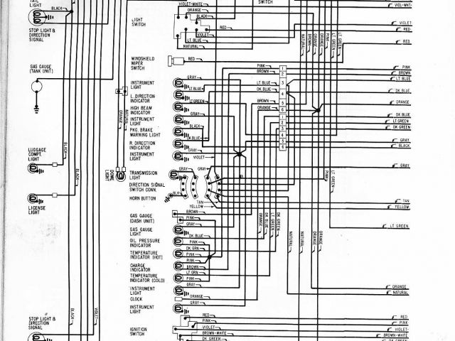 1963 Impala Wiring Diagram Chevrolet Chevy Sedan On 1964 Chevy Impala ...