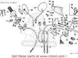 1985 Honda Spree Wiring Diagram Honda Xr600r 1985 F Australia Handle Lever Switch Cable