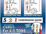 2 Wire Hard Start Kit Wiring Diagram 5 2 1 Csru2 Compressor Saver for 3 12 to 5 ton Units