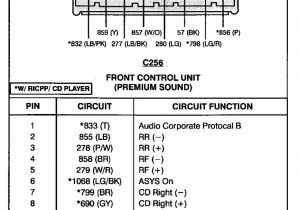 2002 ford Ranger Stereo Wiring Diagram ford Radio Wiring Schematic Wiring Diagram Name