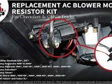 2006 Chevy Silverado Blower Motor Resistor Wiring Diagram Amazon Com Ac Blower Motor Resistor Kit with Harness Replaces