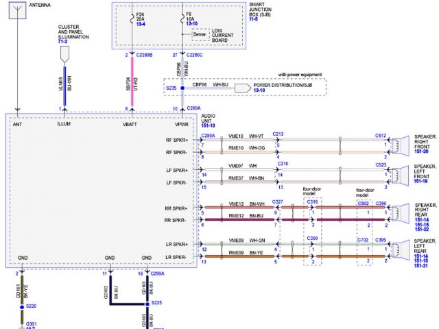 2011 ford F250 Stereo Wiring Harness Diagram Diagram aftermarket Stereo