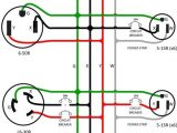 240 Volt 4 Wire Diagram Wiring Diagram for A 4 Prong Twist Lock Plug