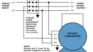 240v Motor Wiring Diagram Single Phase How to Properly Operate A Three Phase Motor Using Single Phase Power