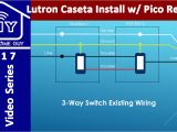 3 Way Gang Switch Wiring Diagram Diy 3 Way Switch Lutron Caseta Wireless Dimmer Install with No