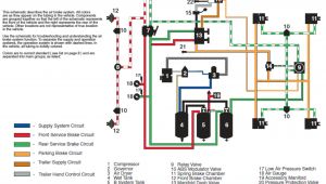 3 Wire Brake Light Diagram Tractor Trailer Air Brake System Diagram with Images