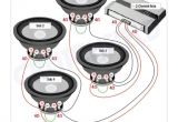 4 Channel Amp Wiring Diagram 4 Speakers Subwoofer Wiring Diagrams Elektrycznoa A Elektrotechnika