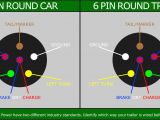 4 Pin Trailer Wiring Diagram Flat Pin Flat to 6 Pin Round Trailer Adapter Light Wiring Plug Connector