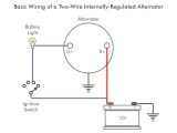 4 Wire Gm Alternator Wiring Diagram ford Single Wire Alternator Wiring Diagram Blog Wiring Diagram