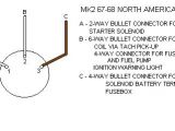 5 Pin Starter Switch Wiring Diagram Ignition Switch Connections