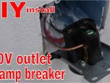 50 Amp Rv Receptacle Wiring Diagram Diy 240 Volt Outlet 50 Amp Breaker In My Home Workshop Easiest
