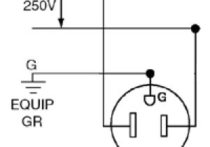 50a 250v Plug Wiring Diagram 5374 50 Amp Nema 6 50r Flush Mtg Receptacle In Black Leviton