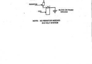 6 Volt Generator Wiring Diagram ford 6 Volt Positive Ground Wiring Diagram Wiring Diagram Load