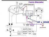 Alternator Warning Light Wiring Diagram 3 Wire Alternator Wiring Diagram Bmw Wiring Diagram Centre