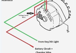 Alternator Wiring Diagram Internal Regulator 1 Wire Alternator Diagram In 2020 with Images Alternator