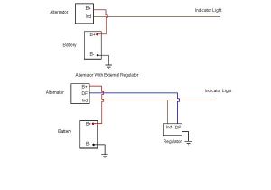 Alternator Wiring Diagram Internal Regulator Ox 2502 Bosch Universal Alternator Wiring Diagram Free Diagram