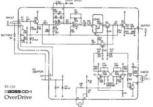 Bazooka Tube Wiring Diagram Boss Od 1 Overdrive Pedal Schematic Diagram Electrical Overdrive