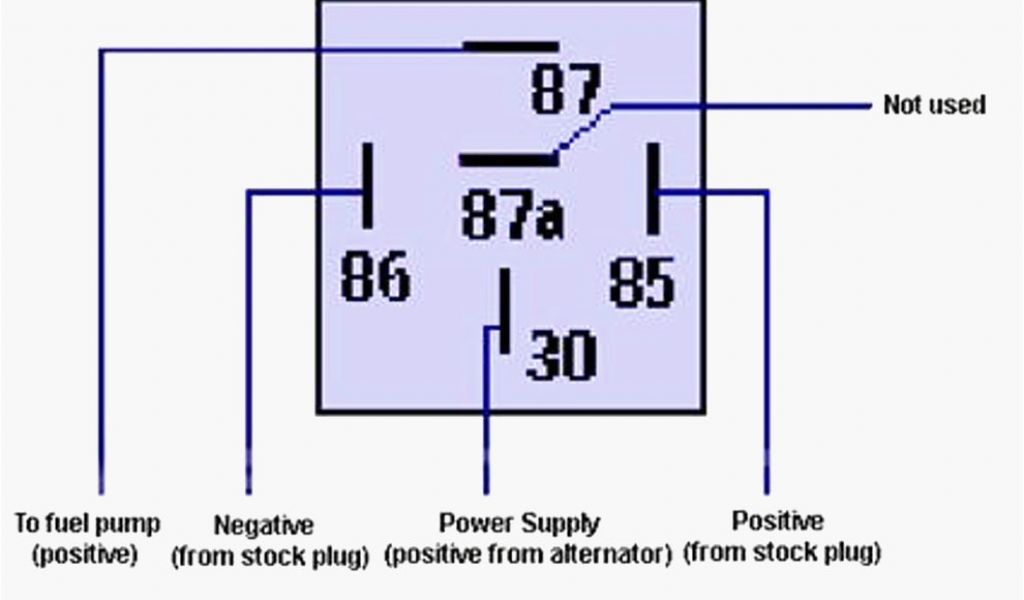 5 pin bosch relay wiring diagram