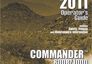 Can Am Commander Winch Wiring Diagram 2011 Can Am Commander Operators Manual by John Mazo issuu