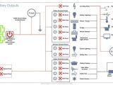 Caravan 12 Volt Electrics Wiring Diagram Camper Van Electrical Design with Detailed Diagram