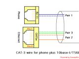 Cat5 to Cat 3 Wiring Diagram Telephone to Cat5 Wiring Diagram Wiring Diagram Article Review