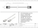 Cat5 to Dmx Wiring Diagram Cat5e Utp Flachkabel Patchkabel Netzwerkkabel Rj45 Farbe Elektroweis