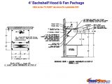 Commercial Vent Hood Wiring Diagram 4 Backshelf Hood Package