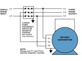 Compressor Wiring Diagram Single Phase How to Properly Operate A Three Phase Motor Using Single Phase Power