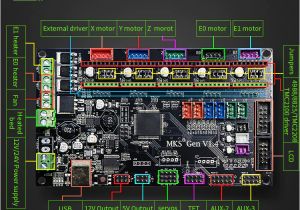 Creality Ender 3 Wiring Diagram Mks Gen V1 4 Mainboard