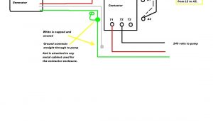 Double Pole Contactor Wiring Diagram 2 Pole Contactor Wiring Diagram