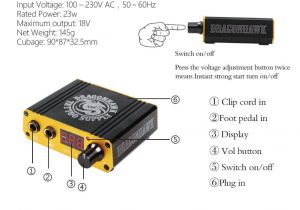 Dragonhawk Tattoo Power Supply Wiring Diagram Dragonhawk Beginner Tattoo Kit Set Tattoo Machine Power Supply Needles Grips Supplies Ls 17