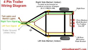 Ford 4 Pin Trailer Wiring Diagram 4 Pin Trailer Plug Light Wiring Diagram Color Code