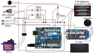 Fxc Switch Panel Wiring Diagram Scareduino Arduino Adafuit Audio Fx sound Board Scareduino