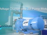 Goulds Pump Wiring Diagram How to Change Voltage On A Jet Pump Motor