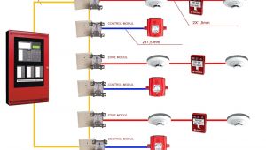 Hardwired Smoke Detector Wiring Diagram Fire Alarm Wiring Diagram for A B Diagram Base Website A B