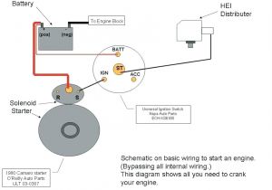 High torque Starter Wiring Diagram Chevrolet solenoid Wiring Diagram Wiring Diagram Technic