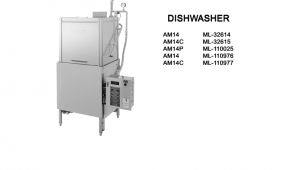 Hobart Dishwasher Am14 Wiring Diagram Am14 Ml 110976 Manualzz