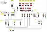 Home sound System Wiring Diagram Home theater Speaker Wiring Diagram Intended for