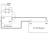 How to Wire A One Wire Gm Alternator Diagrams 96 Chevy Alternator Wiring Diagram 1996 1500 Cavalier Radio Starter