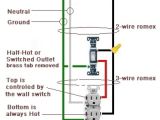 How to Wire An Outlet to A Switch Diagram How to Wire A Switched Outlet Half Hot Outlet