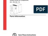 Ingersoll Rand Air Compressor Wiring Diagram 3 Phase Ingersoll Rand 80446271 Parts Manual R55 75 Tecnologa A
