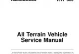 Kawasaki Prairie 360 Wiring Diagram Kawasaki Prairie 360 Service Manual Pdf Download