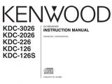 Kenwood Kdc U456 Wiring Diagram Kdc 3026 Kdc 2026 Kdc 226 Kdc 126 Kdc 126s Kenwood