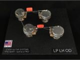Les Paul Wiring Diagram Modern Left Handed Wiring Harness for Gibson Les Paul New Reverb