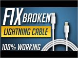 Lightning Cable Wiring Diagram Best Way to Fix iPhone iPod Ipad Lightning Usb Cable at Home Youtube